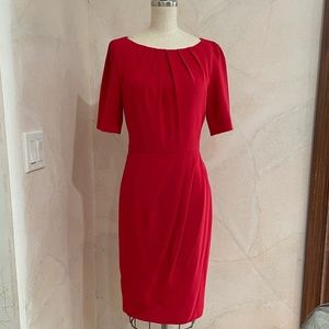 L.K. Bennett Red Cocktail Dress